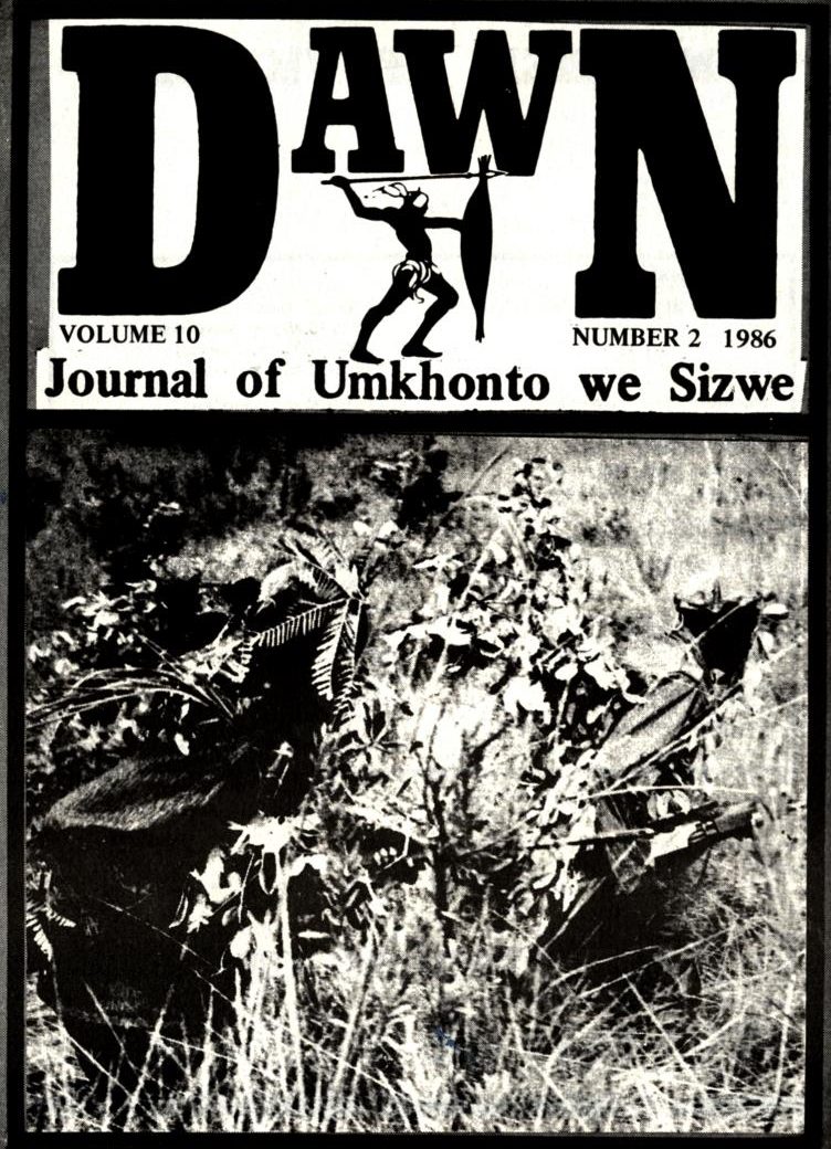 Cover of Dawn: Journal of Umkhonto wa Sizwe