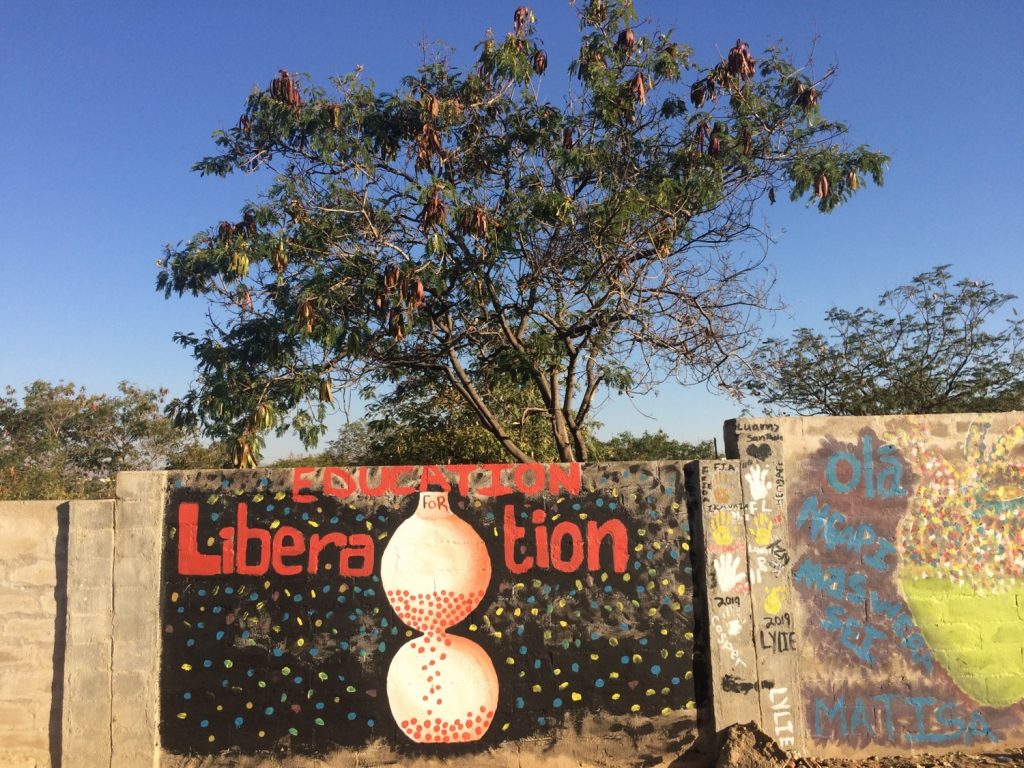 Photo from Jacob Marengo School, as featured in The Namibian Review teaching tool.