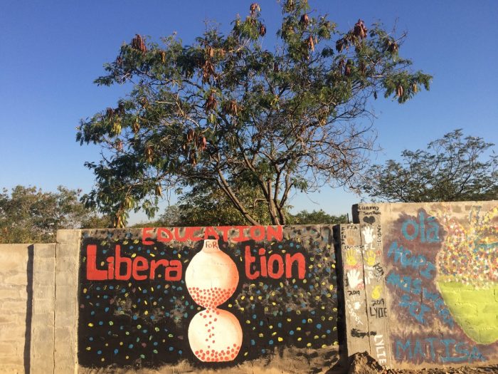 Photo from Jacob Marengo School, as featured in The Namibian Review teaching tool.
