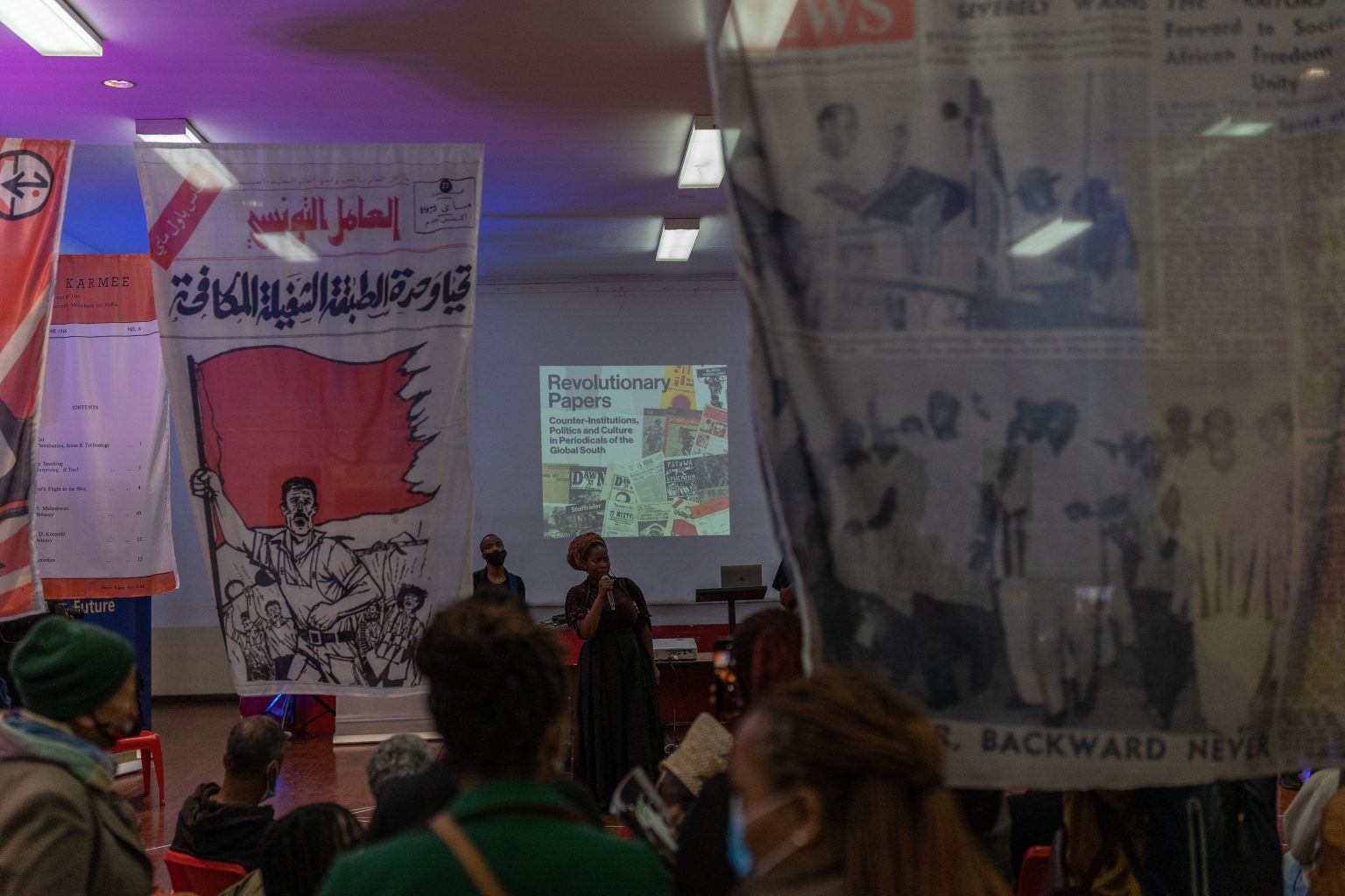 Photo from the Revolutionary Papers conference by Barry Christianson.